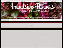 Tablet Screenshot of impulsiveflowers.net